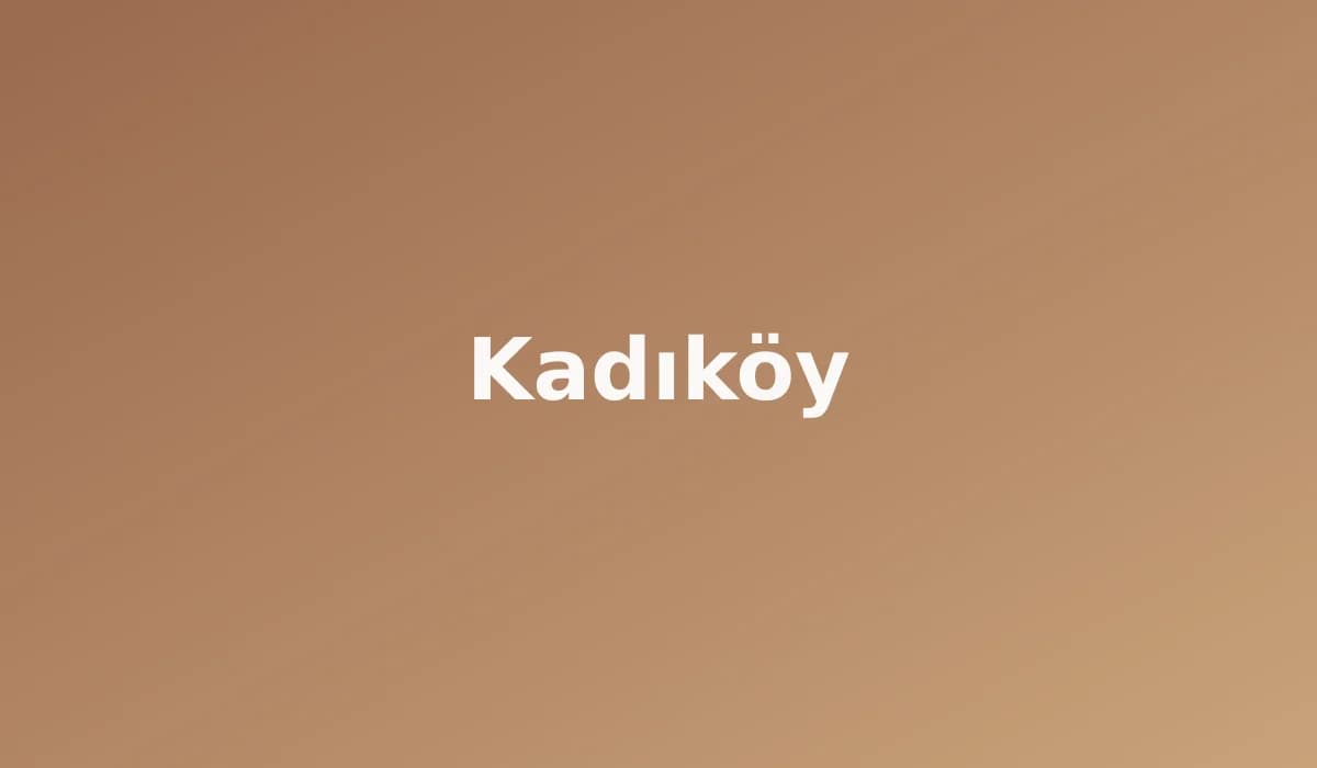 Kadıköy perde
